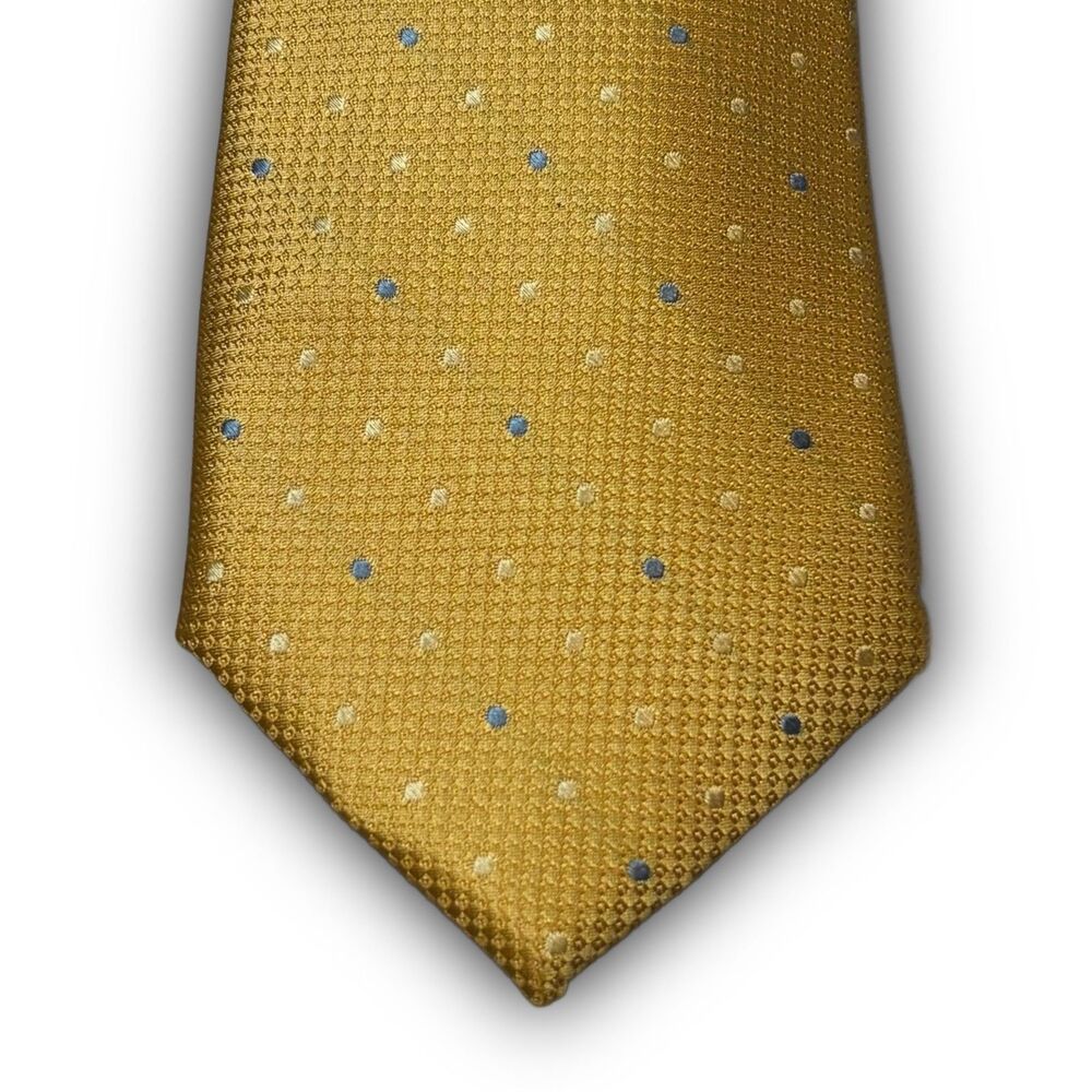Vintage Broletto Patterned Silk Tie